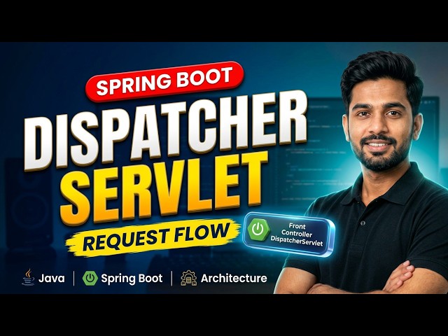 Master Dispatcher Servlet in Spring Boot Explained💖🔥|| Complete Spring MVC request Flow|Zero to Hero