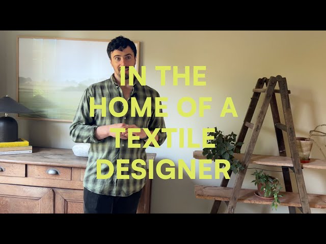 In the Home of a Textile Designer