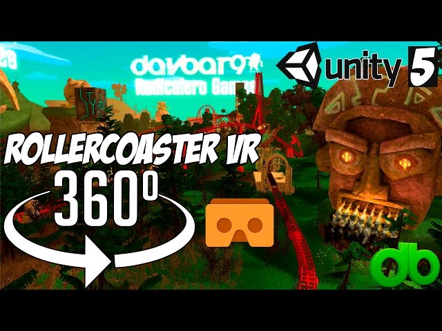 Roller Coaster 360 Virtual Reality 4K 60FPS - 50k Suscriptores Especial Parte 1/¿? DavBar9