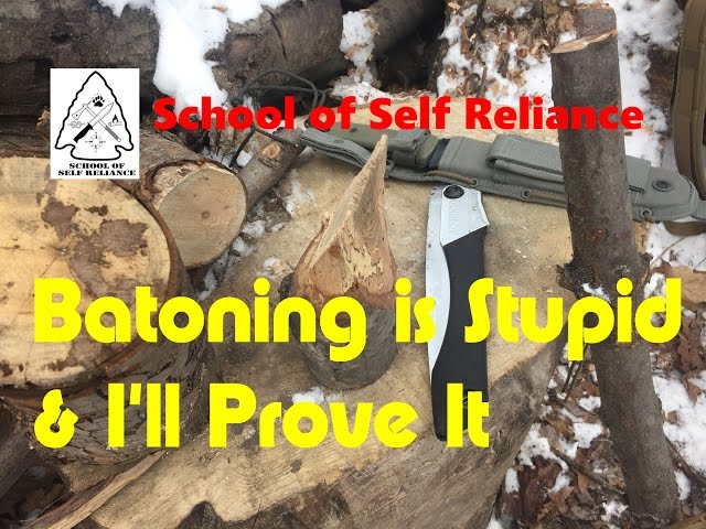 Batoning Is Stupid & I'll Prove It!