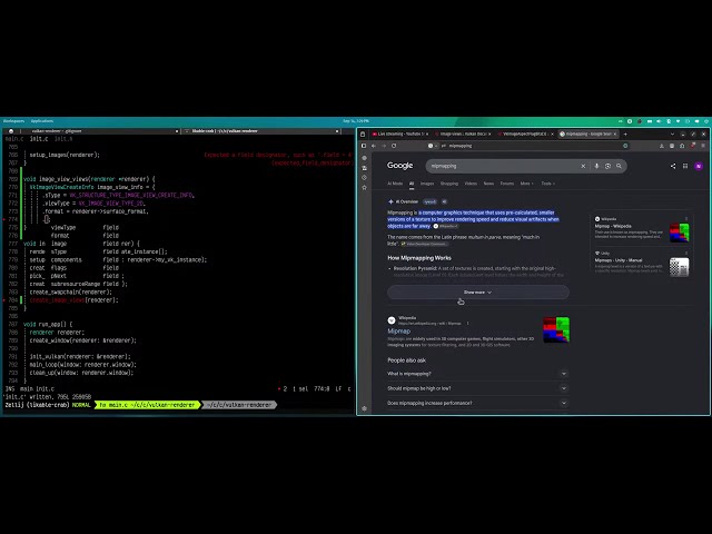 Learning Vulkan Creating Image views C graphics programming 1.7