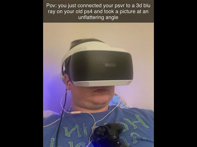 How to play 3D Blu Rays on a PSVR