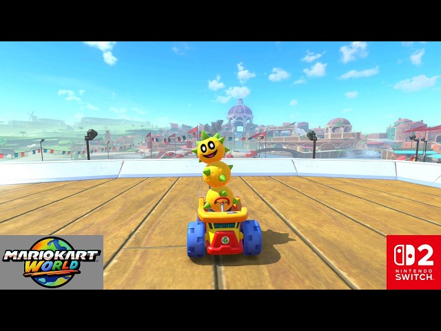Mario Kart World: Coin Runners: 99 Coin Game: Pokey Gameplay