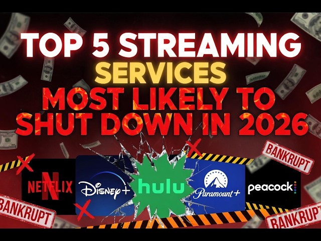 Top 5 Streaming Services Most Likely to Shut Down in 2026