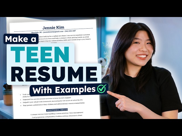 Make an Amazing Resume as a Teenager (with Examples and Templates)