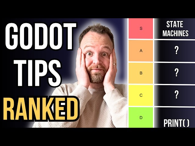 Ranking 25 Godot Tips I Wish I Knew Sooner