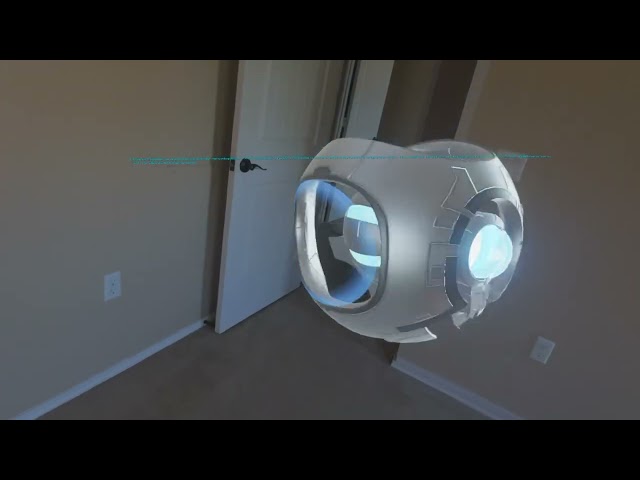 Local AI: 343 Guilty Spark from Halo on Apple Vision Pro