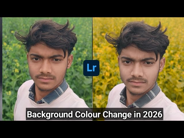 Background Colour Change Kaise kare 2026🔥|| Lightroom Photo Editing #viralvideo #lightroomediting 
