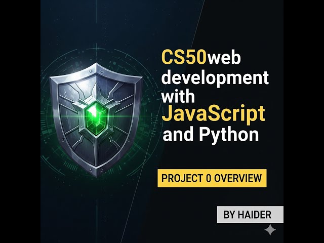 CS50 Web Development - Project 0 – HTML, CSS, & SASS | My First YouTube Project