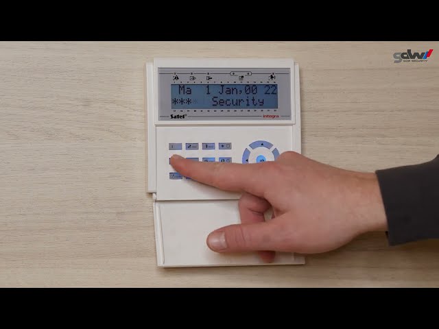 HOW-TO | De eigen code wijzigen via het KLCD-klavier van Satel Intagra ⚪️🔵🔴 (NL)