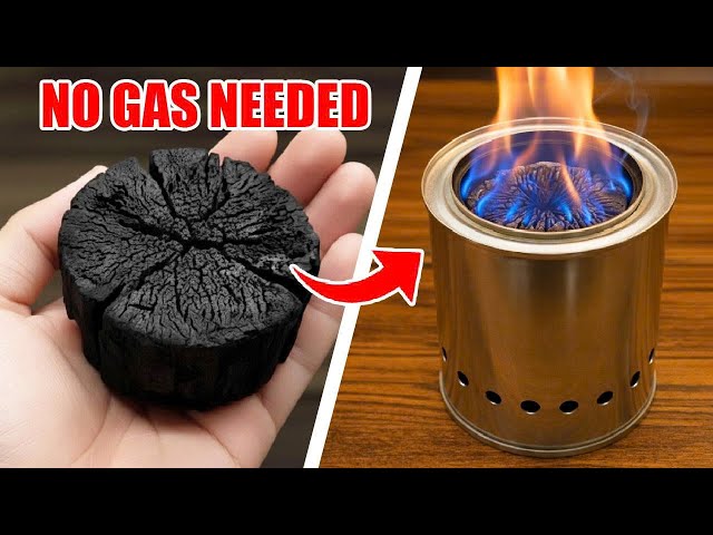 No Power, No Gas Needed! DIY 3-in-1 Heating Stove from Tin Can – Hidden Free Energy for Winter 2025🔥