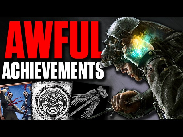 BAD Achievements in GOOD Games