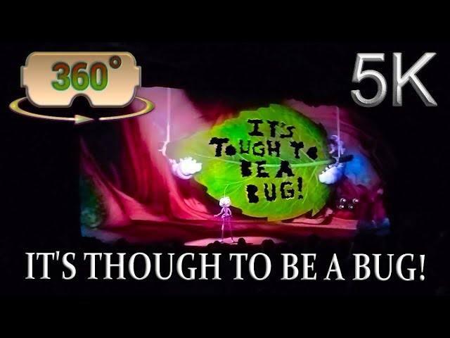 360 / VR 5K It's Thought To Be A Bug - Full Show - at Animal Kingdom - Disney World