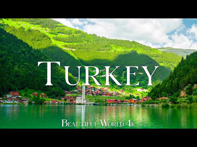 Turkey 4K – Black Sea Woodlands and Waterfalls Flowing Through Quiet Valleys – Stress Relief Music