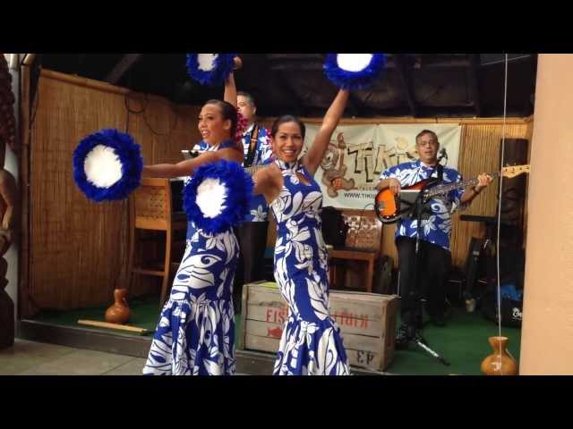 Hawaiian War Chant Hula at Tiki's   Kaua I Ka Huahua`i -  Ta Hu Wa Hu Wai