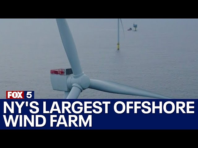 Groundbreaking for NY's largest offshore wind farm