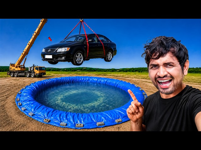 We Dropped a Car Into Water – Can It Survive Car?