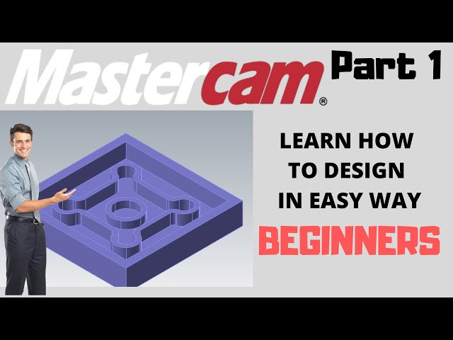 Creating 3D Part Mastercam 2019 (PART 1) for Milling :Beginners