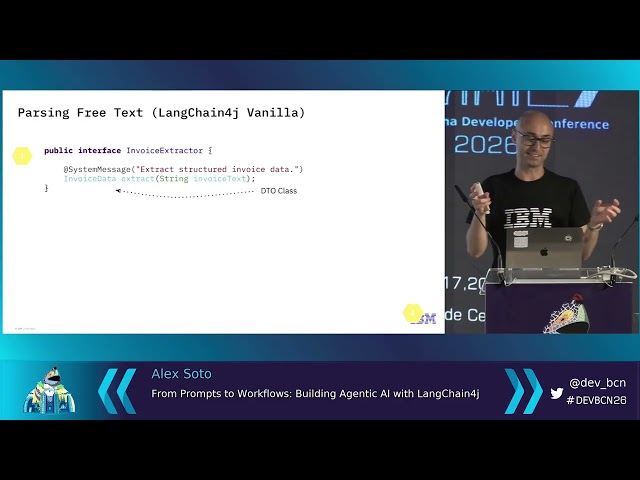 DevBcn—From Prompts to Workflows: Building Agentic AI with LangChain4j