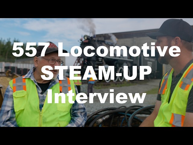 Interview with Patrick Durand, President of 557 Restoration, on steam-up day.
