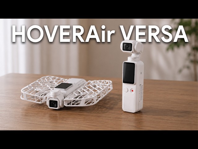 HOVERAir VERSA : A Drone and Pocket Camera in One.