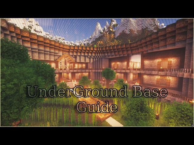 Minecraft: How to Build a Cool Underground Base