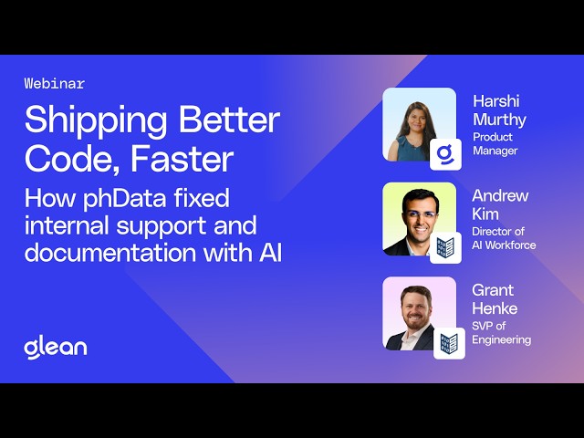 Shipping Better Code, Faster