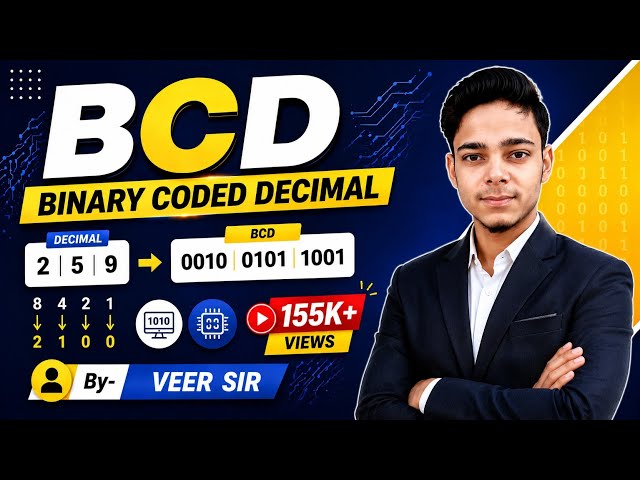 What Is BCD In Digital Electronics | Binary Coded Decimal In Digital Electronics | BCD Learn Trick