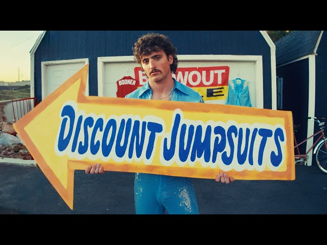 Benson Boone - Mr Electric Blue (Official Music Video)