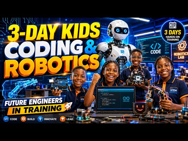 3-Day Kids Coding & Robotics Bootcamp | Young Innovators in Action 🤖