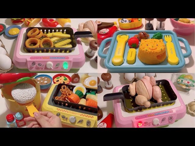 [💸toy asmr💸] Compilation of Frying food toy!  튀김 장난감 놀이 모음집 🍤