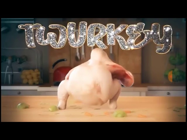 Pollo bailando parriba pavajo
