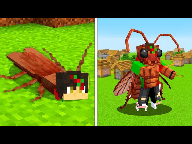 Cockroach Life in Minecraft!