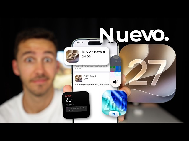 iOS 27 beta 4 and iOS 26.6 COMING SOON 🔥 15+ NEW FEATURES for iPhone