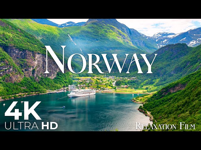 Norway Nature 4K • Relaxation Film with Peaceful Meditation Music