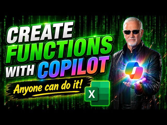 Create 5g compliant functions With Copilot for Excel. Anyone can do it!