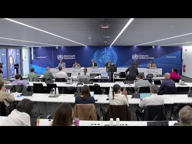LIVE: Media briefing on the Ebola outbreak in the DRC and Uganda with Dr Tedros