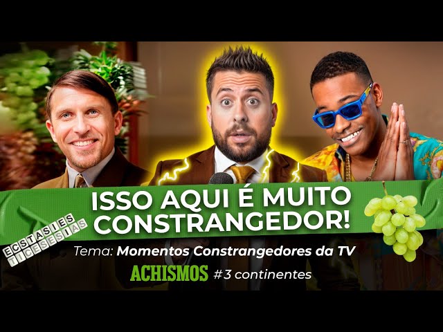 MOMENTOS DA TV QUE SÃO MAIS CONSTRANGEDORES QUE ESSE VÍDEO | #3CONTINENTES #35