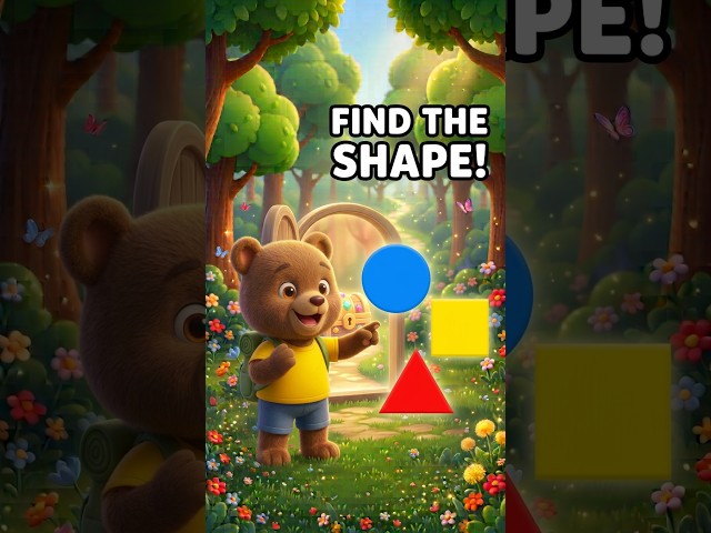 earn Shapes with Milo! 🔺🔵🟨 | Fun Learning for Kids #shorts #shortsfeed #shortvideo