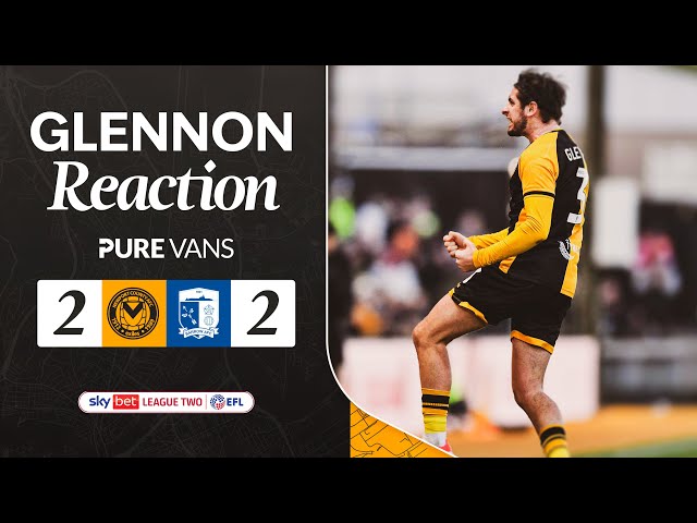 Match Reaction | Anthony Glennon post match reaction