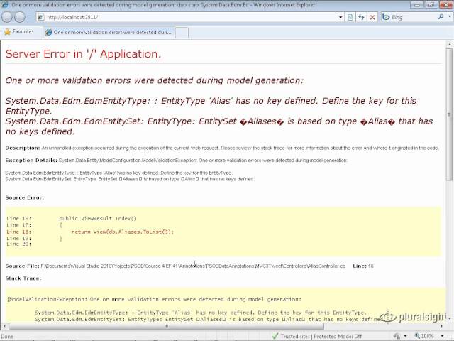Entity - Code First Data Annotations 06  Key Attribute