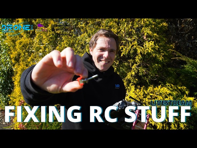 FIXING RADIO CONTROL PLANES AND PARTS LIVESTREAM