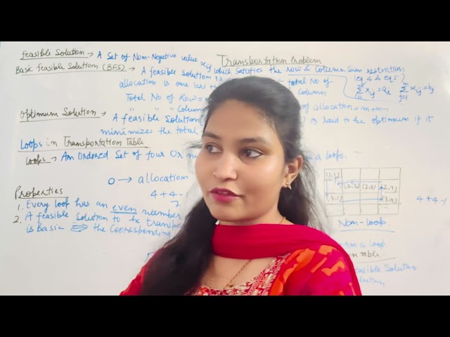 Transportation Problem || Basic Feasible Solution || Optimum Solution #operationresearch