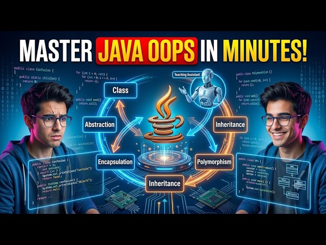 Java OOP Concepts Explained in One Video 🔥 | Complete OOP Tutorial for Beginners | #oops_made_easy