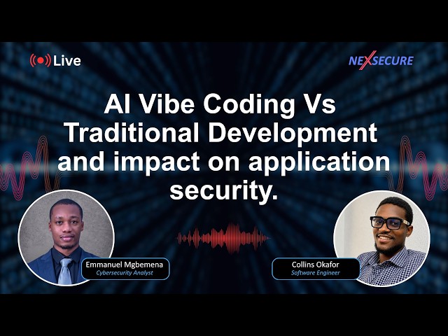 AI Vibe Coding Vs Traditional Software Development and impact on application security.