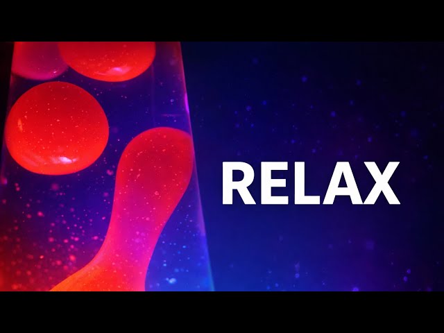 Relaxing Lava Lamp 🌈 | Calm Music for Sleep, Study & Relax