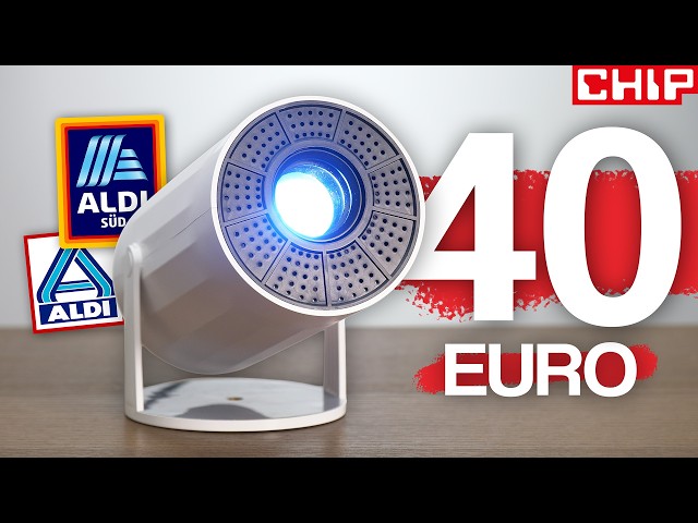 Was taugt ein Beamer für 40€ von Aldi? | CHIP