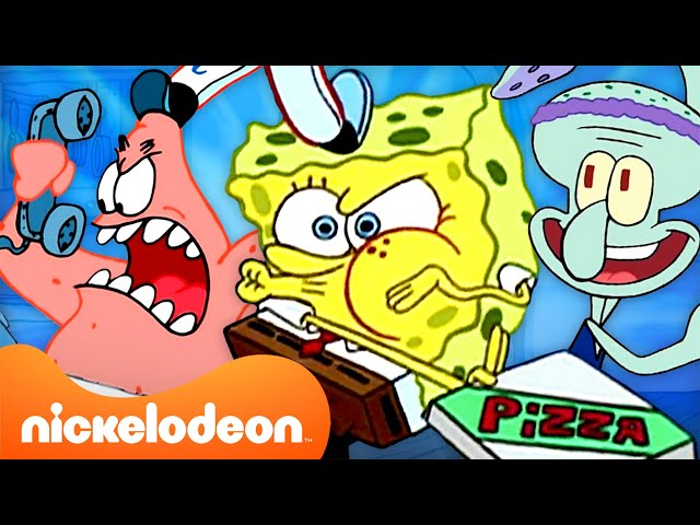 SpongeBob-marathon met KLASSIEKE AFLEVERINGEN | Compilatie van 240 minuten | Nickelodeon Nederlands