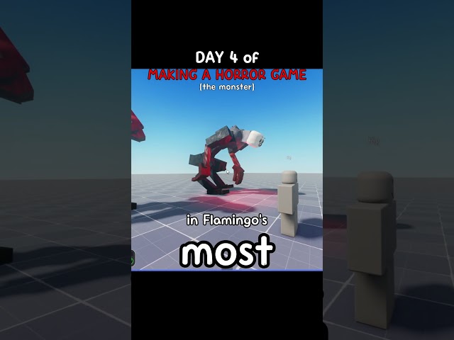 Day 4: the monster #devlog  #roblox #forsaken (prob)