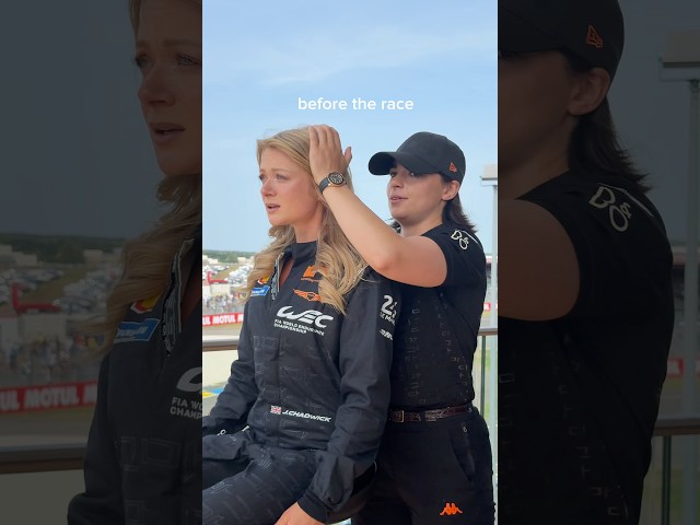 seeing what it’s like to be a racing driver in LE MANS